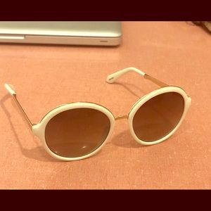 Kate Spade Annabeth sunglasses cream